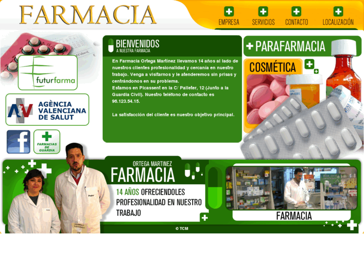 www.farmaciaortegamartinez.com