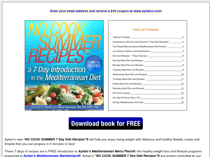 www.freesummerrecipes.com