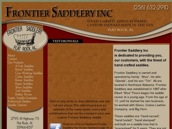 www.frontiersaddleryinc.com