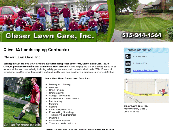 www.glaserlawncaredesmoines.com