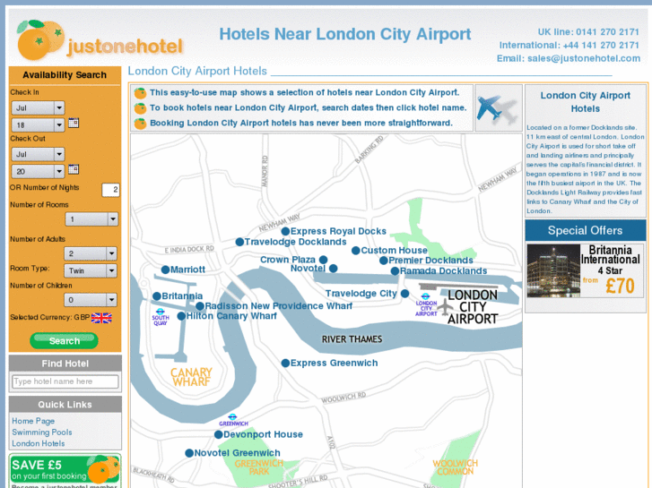 www.hotelsnearlondoncityairport.co.uk