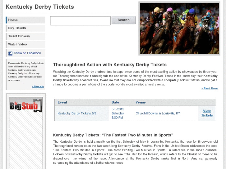 www.kentuckyderbytickets.info