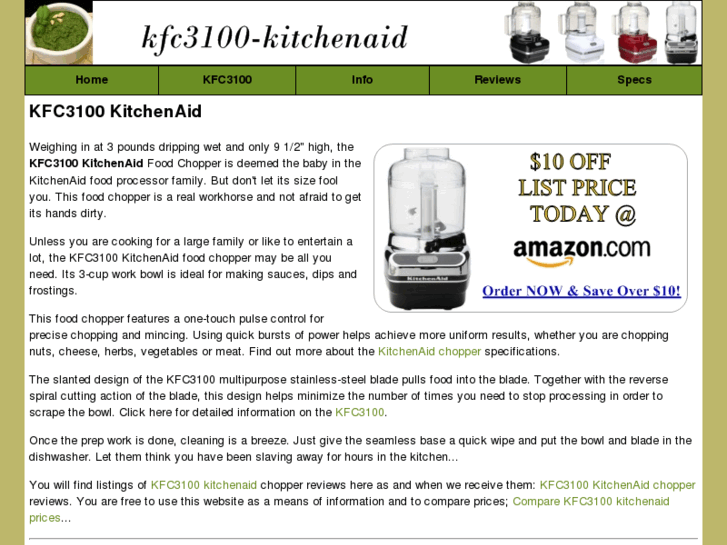 www.kfc3100-kitchenaid.com