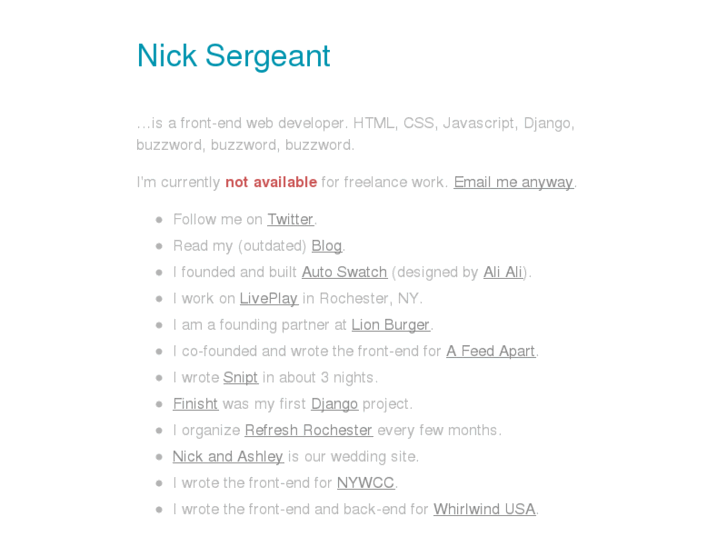 www.nicksergeant.com