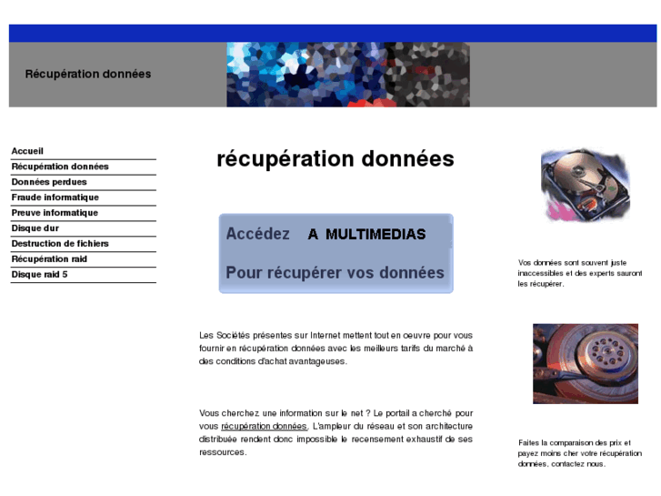 www.recuperationdonnees.fr