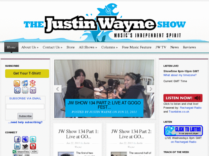 www.thejustinwayneshow.com