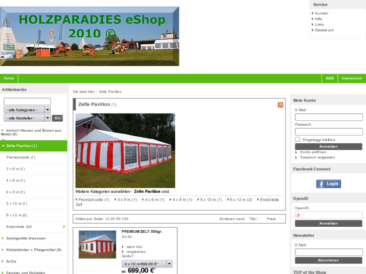 www.zeltparadies24.com