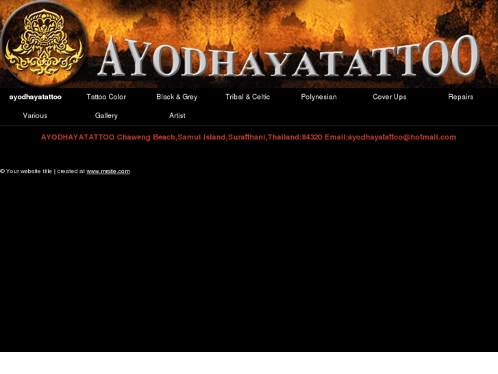 www.ayodhayatattoo.com