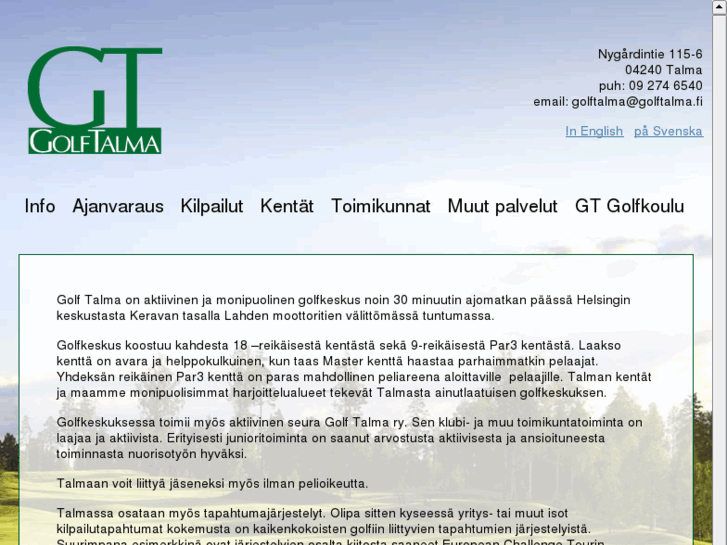 www.golftalma.fi