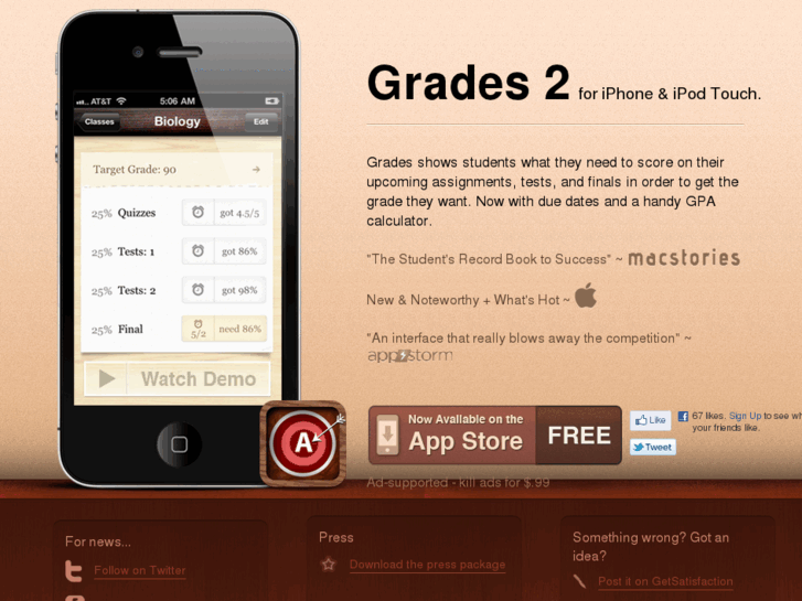 www.gradesapp.com