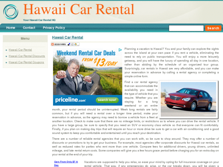 www.hawaiicarrental.org