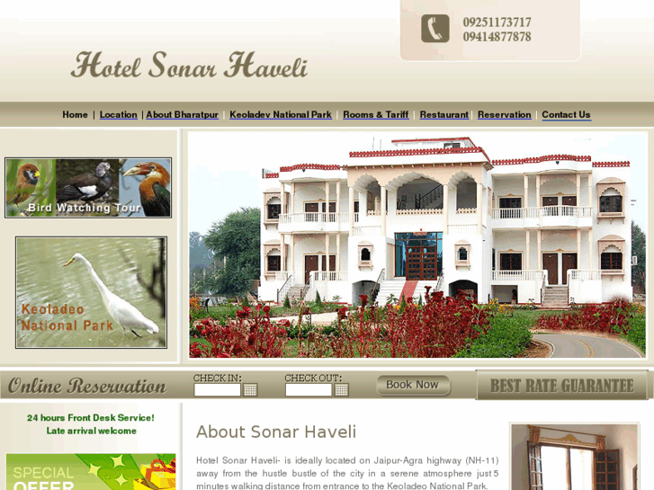 www.hotelsonarhaveli.com