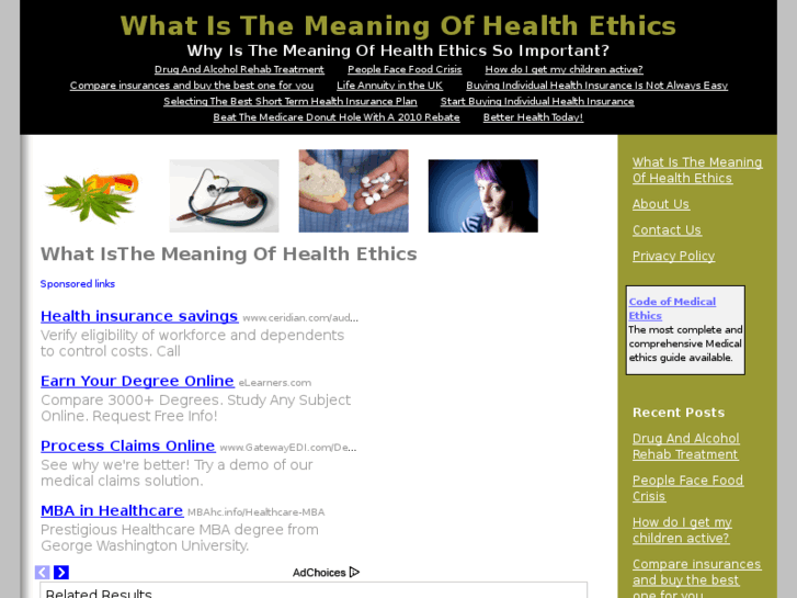 www.meaningofhealthethics.com