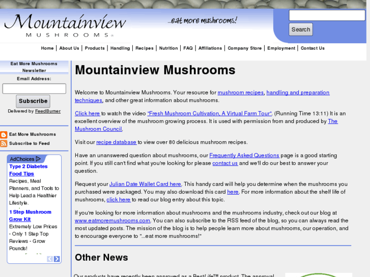 www.mountainviewmushrooms.com