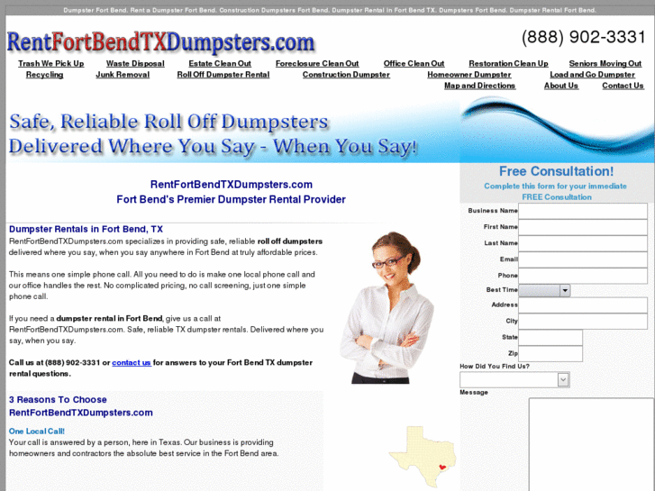 www.rentfortbendtxdumpsters.com