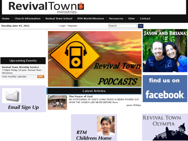 www.revivaltownministries.com