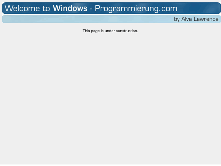 www.windows-programmierung.com