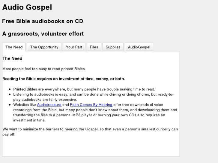 www.audiogospel.org