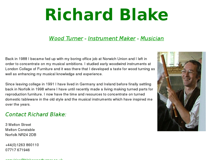 www.blakewoodturner.co.uk