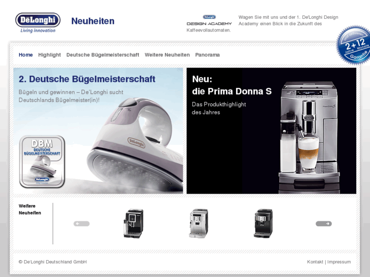 www.delonghi-neuheiten.de