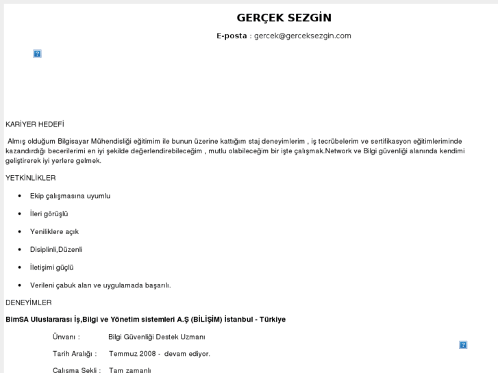 www.gerceksezgin.com