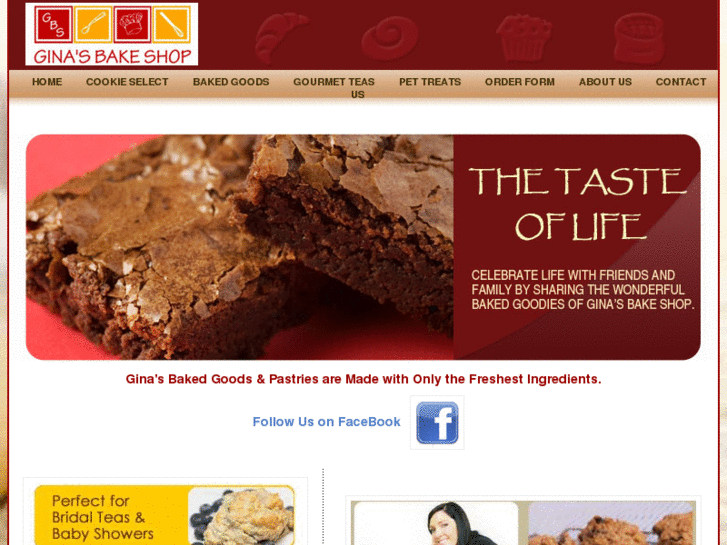 www.ginasbakeshop.com