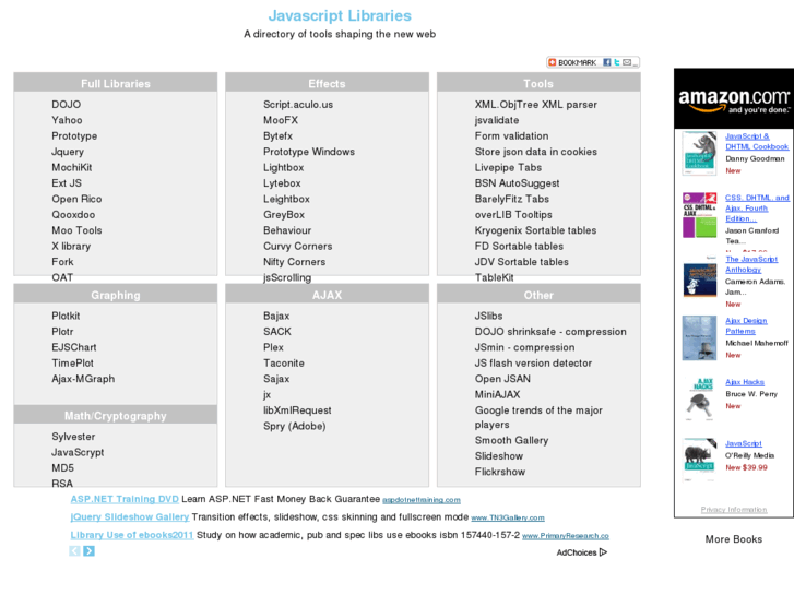 www.javascriptlibraries.com