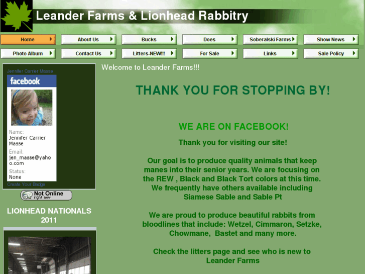 www.leanderfarms.com