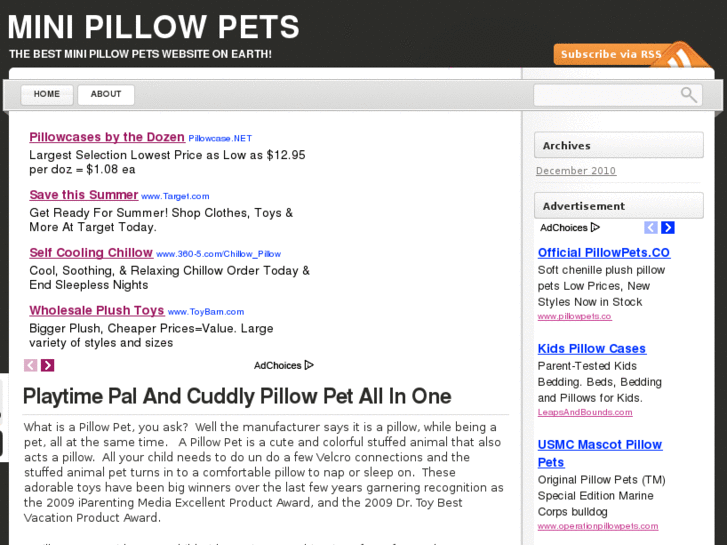 www.minipillowpets.com