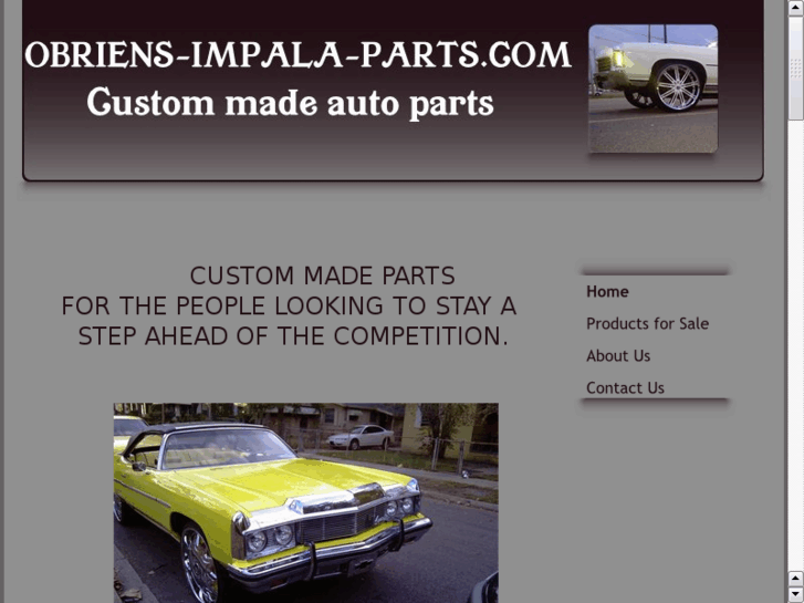 www.obriens-impala-parts.com