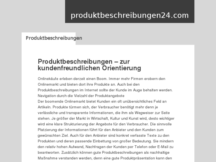 www.produktbeschreibungen24.com