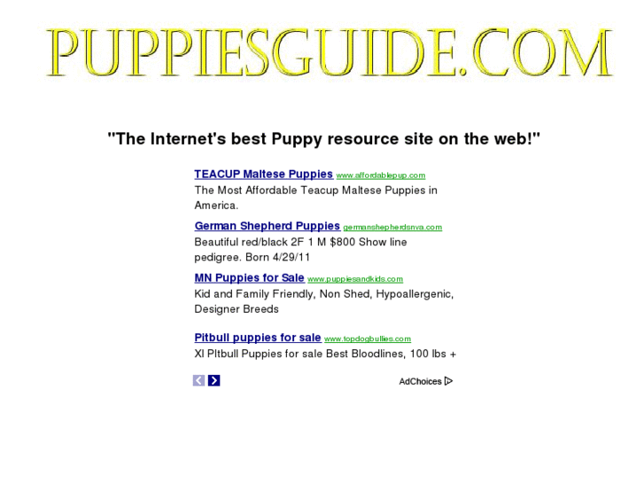 www.puppiesguide.com