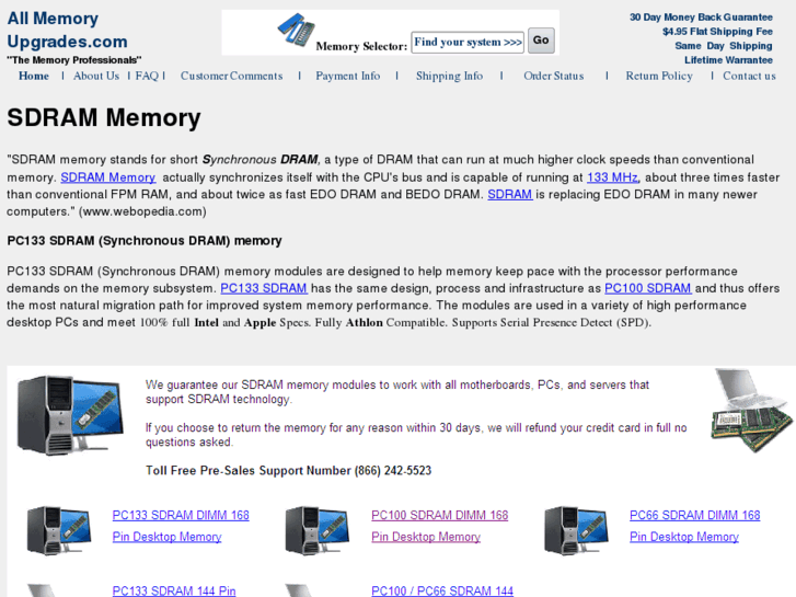 www.sdrammemory.net