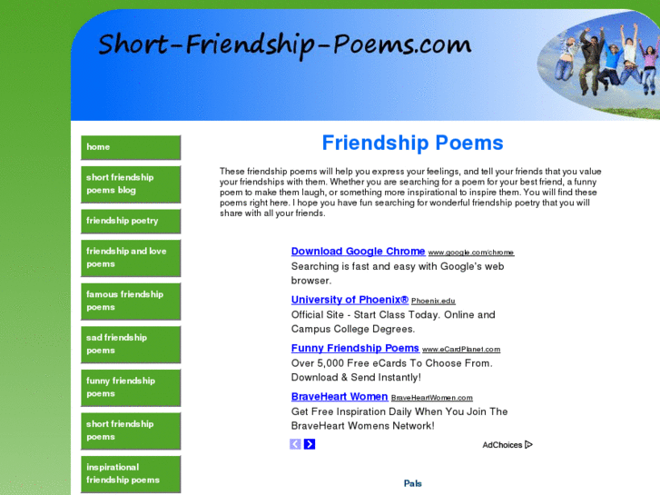 www.short-friendship-poems.com