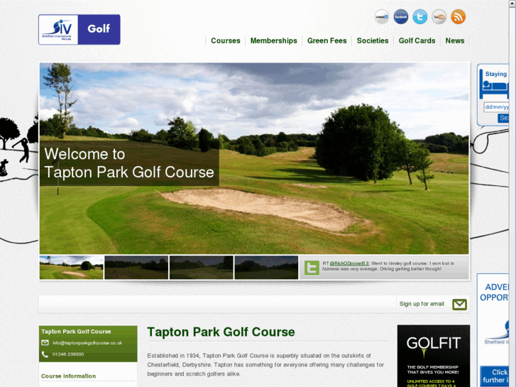 www.taptonparkgolfcourse.co.uk