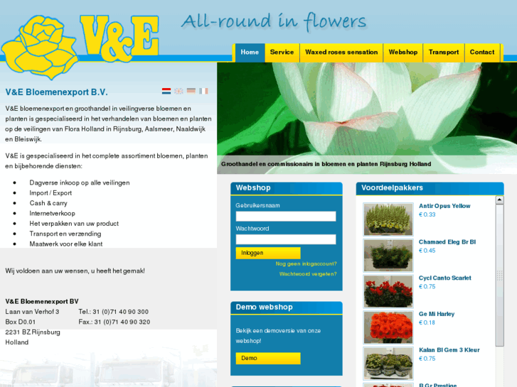 www.ve-flowers.com