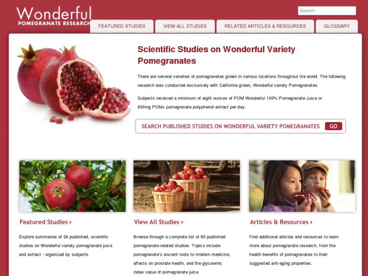 www.wonderfulpomegranateresearch.com