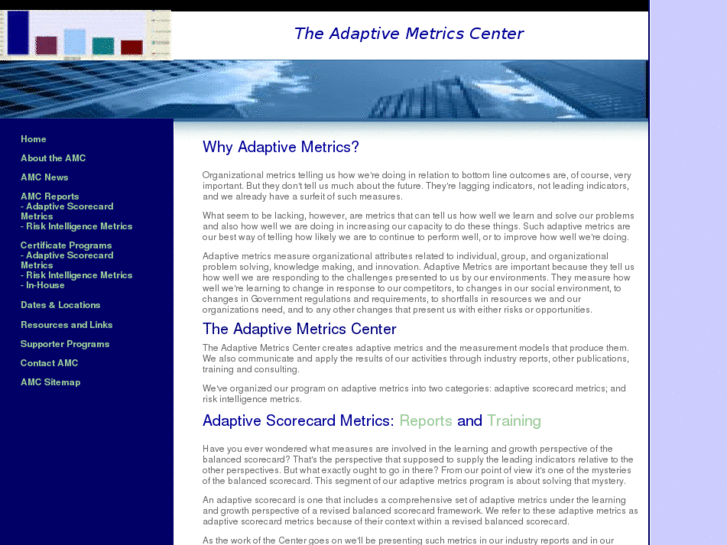 www.adaptivemetrics.org