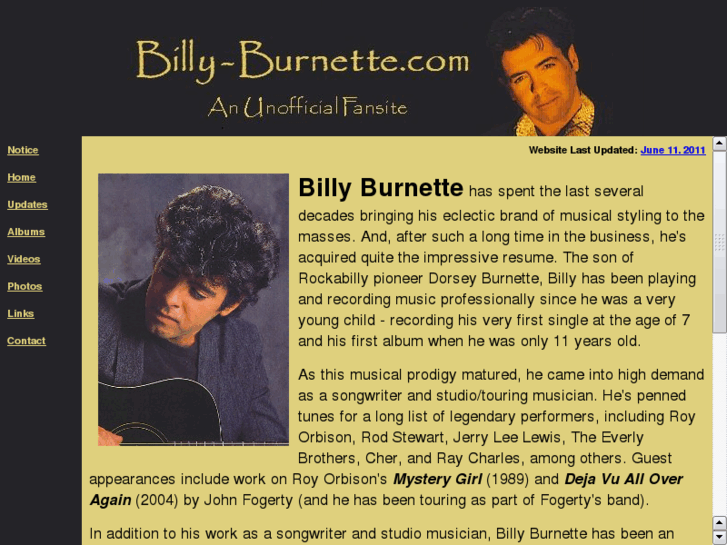 www.billy-burnette.com