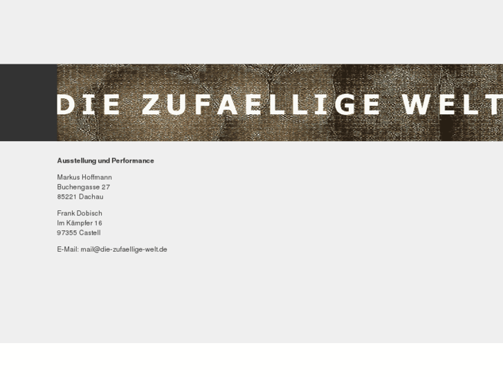 www.die-zufaellige-welt.de