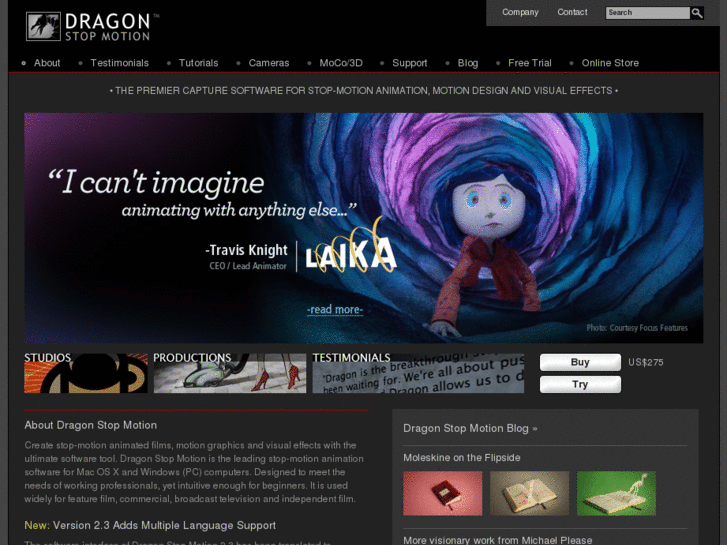 www.dragonstopmotion.com