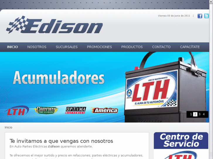 www.edisonautopartes.com