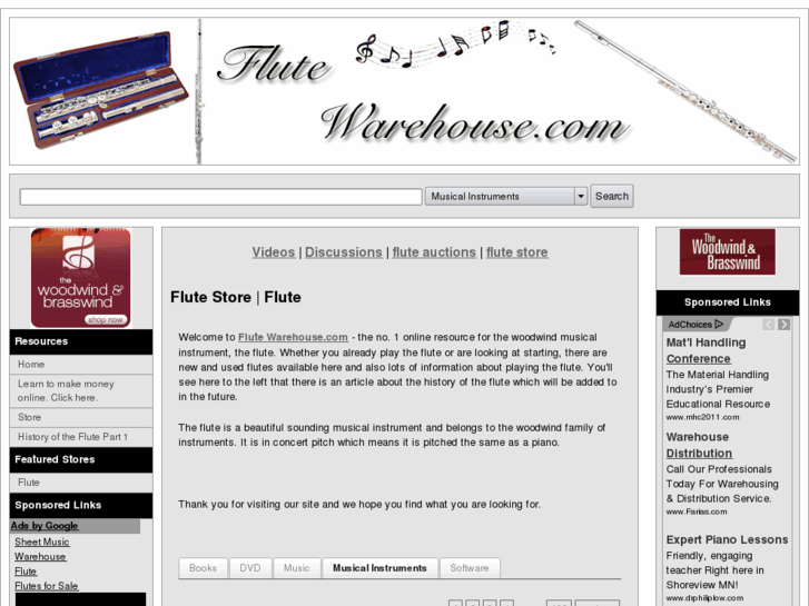 www.flutewarehouse.com