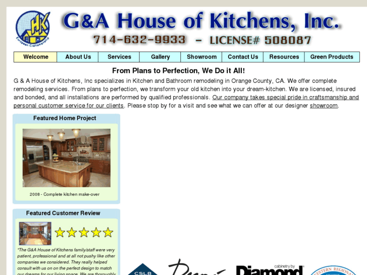 www.gahouseofkitchens.com