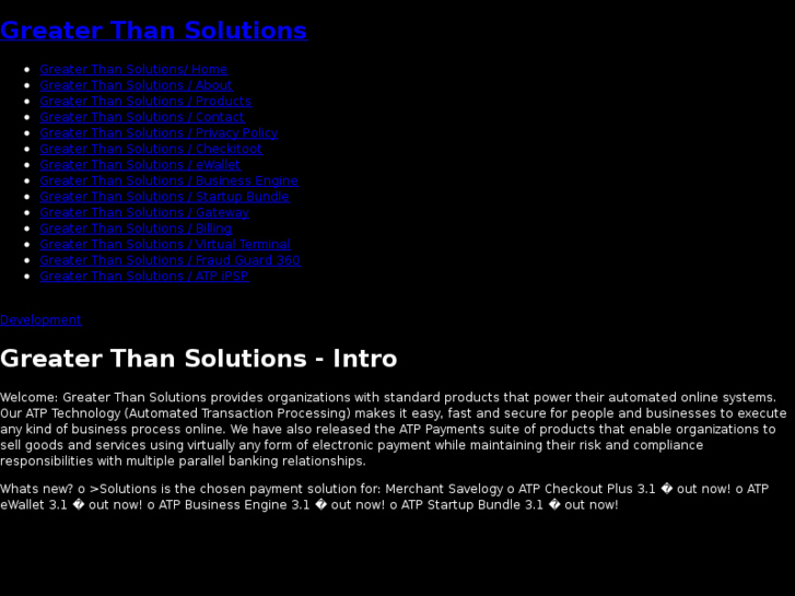www.greaterthansolutions.net