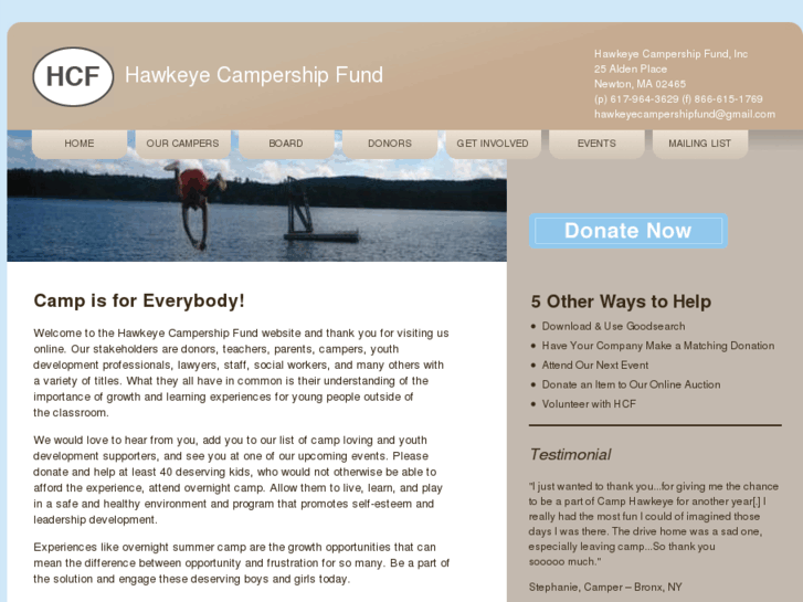 www.hawkeyecampershipfund.org