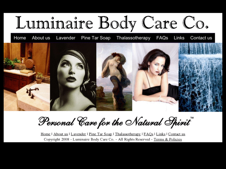 www.luminairebodycare.com