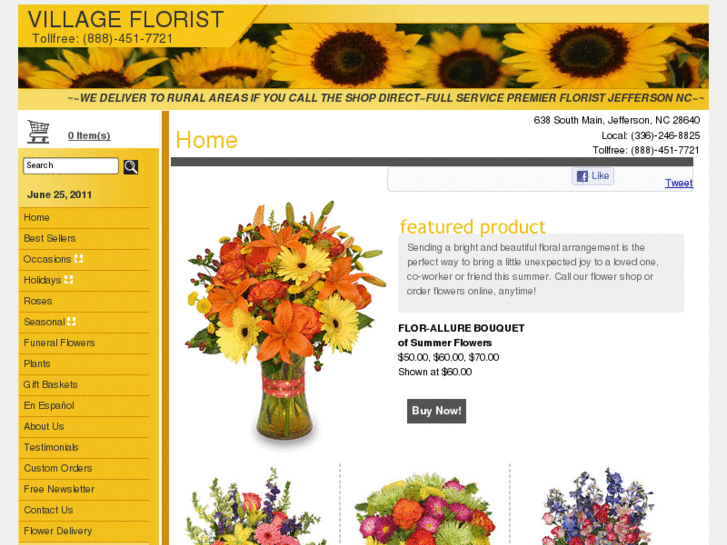 www.myvillageflorist.com