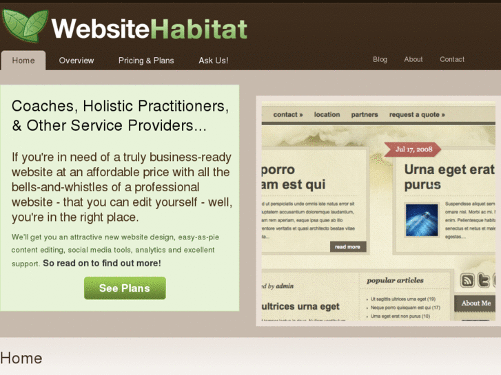 www.websitehabitat.com