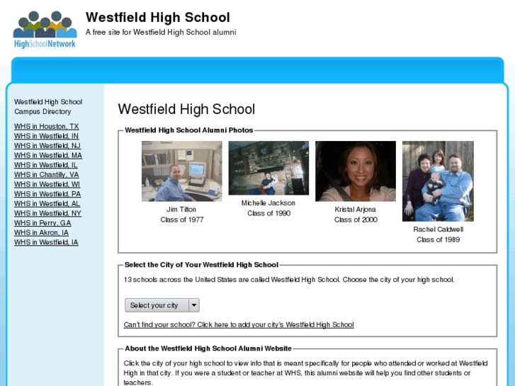 www.westfieldhighschool.net